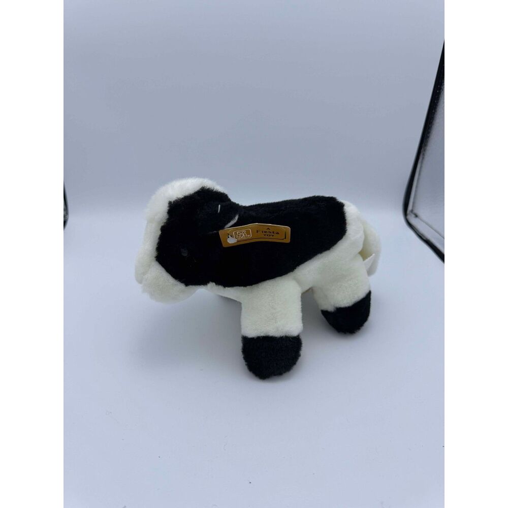 VTG Feista 7" Cow Plush Moo Moos 2325D A Feista Toy, Soft Cuddly